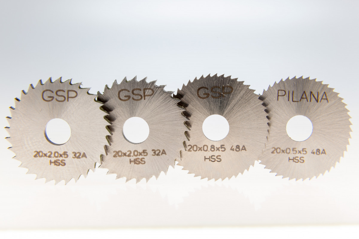 Slitting Saw HSS and Carbide saws GSP Zborovice